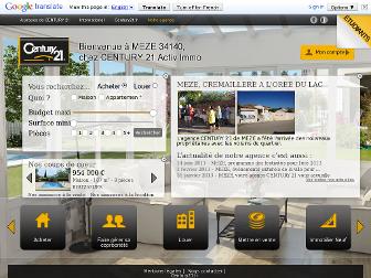 century21-activimmo-meze.com website preview