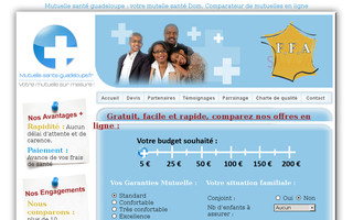 mutuelle-sante-guadeloupe.fr website preview