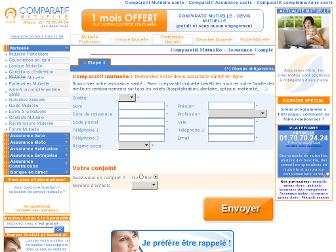 comparatif-mutuelle.net website preview