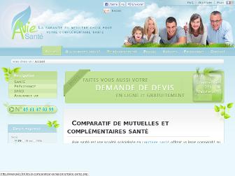 avie.fr website preview