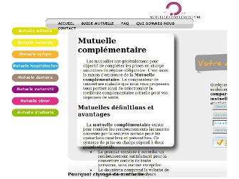 mutuelle-complementaire.net website preview