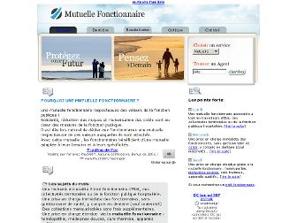 mutuellefonctionnaire.org website preview