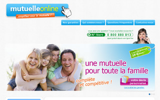 mutuelleonline.fr website preview