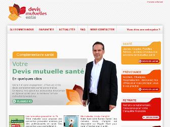 devismutuelles-entis.fr website preview