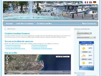 cavalaire-location-vacances.com website preview