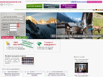 locationchamonix.com website preview