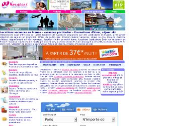 oovacances.com website preview