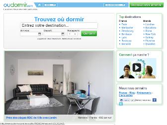 oudormir.com website preview