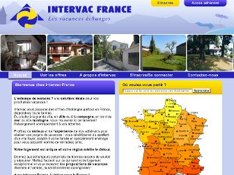 intervac.fr website preview