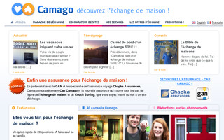fr.camago.com website preview