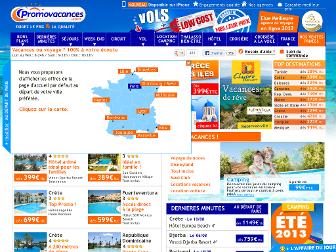 promovacances.com website preview