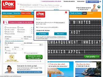 look-voyages.fr website preview
