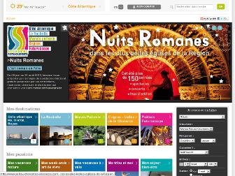 poitou-charentes-vacances.com website preview