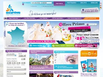 azureva-vacances.com website preview