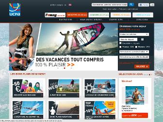 ucpa-vacances.com website preview