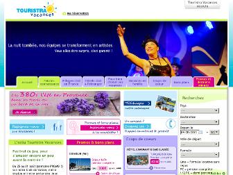 touristravacances.com website preview