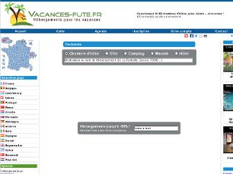 vacances-fute.fr website preview