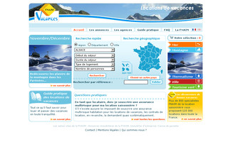 fnaim-vacances.com website preview