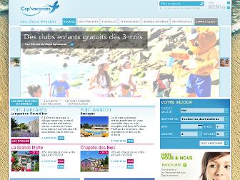capvacances.fr website preview