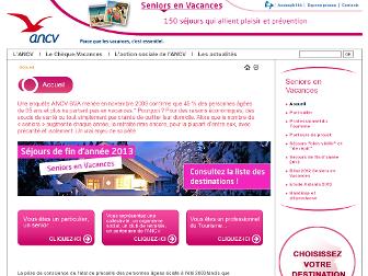 seniorsenvacances.ancv.com website preview