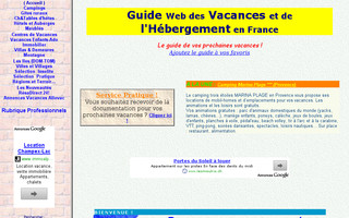 guidevacances.com website preview