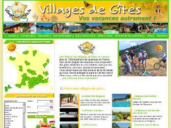 villagesdegites.fr website preview