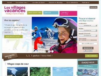 lesvillagesvacances.com website preview