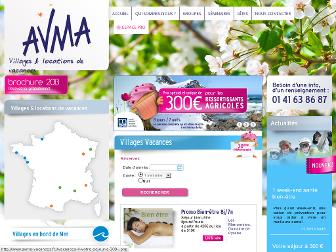 avma-vacances.fr website preview