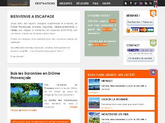 escapade-vacances.com website preview