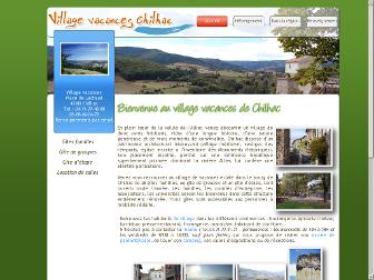 village-vacances-chilhac.fr website preview