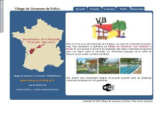 vacances-brillac16.com website preview