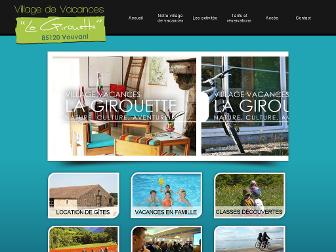 vacances-vouvant.fr website preview