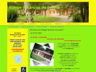 villagevacancesleyme-lot.fr website preview