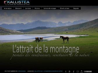 kallistea.com website preview
