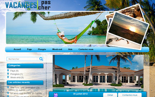 vacances-pas-cher.allomobile.biz website preview