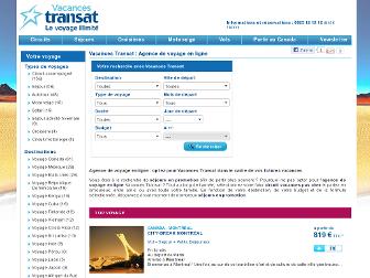 voyages.vacancestransat.fr website preview