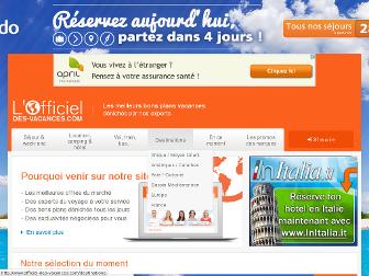 officiel-des-vacances.com website preview