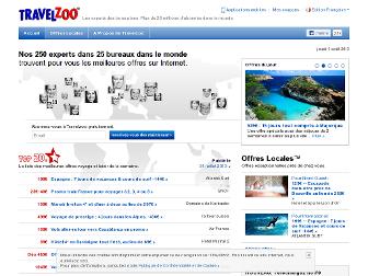 travelzoo.com website preview