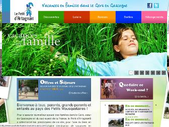 lepetitdartagnan.tourisme-gers.com website preview