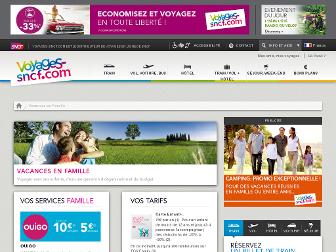 famille.voyages-sncf.com website preview