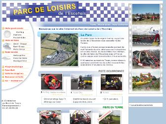 parcdeloisirsdelescotais.fr website preview