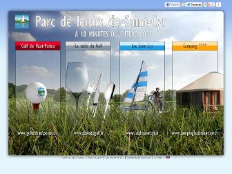 parcdesaintcyr.fr website preview