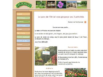 parcdelorval.com website preview