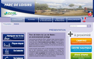 lacdemaine.fr website preview