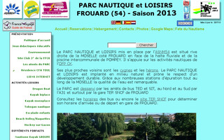 parc-loisirs-frouard.fr website preview