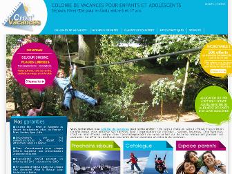 croqvacances.org website preview