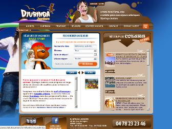 djuringa-juniors.fr website preview