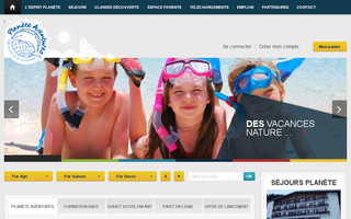 planeteaventures.fr website preview