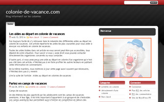 colonie-de-vacance.com website preview