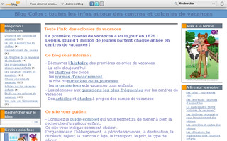colonies-vacances.over-blog.com website preview